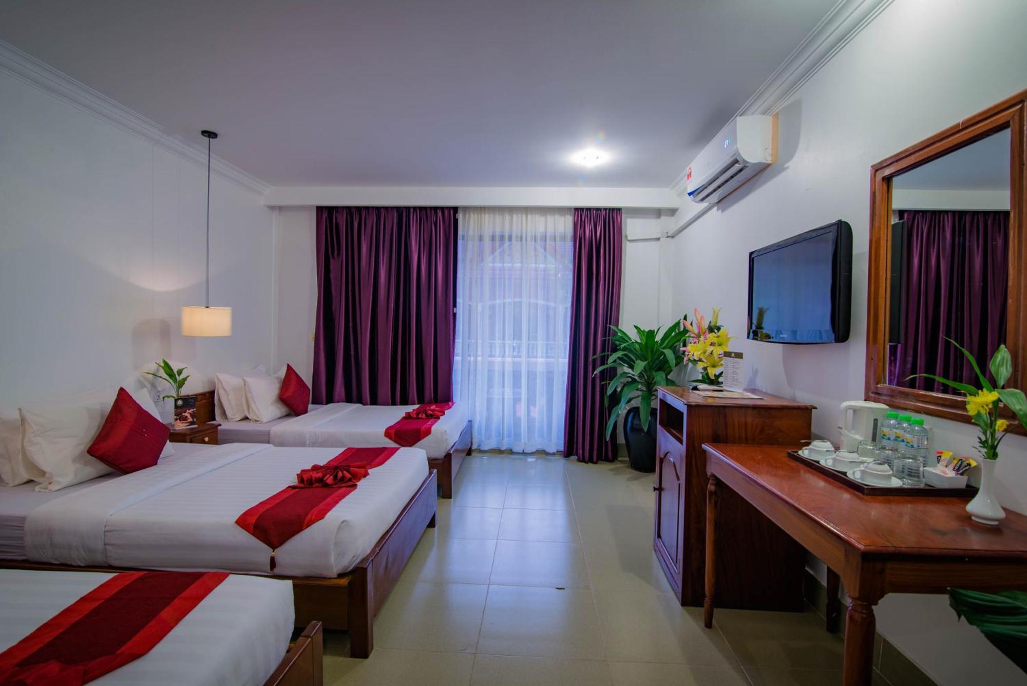 Mekong Angkor Deluxe Hotel Siem Reap Rom bilde